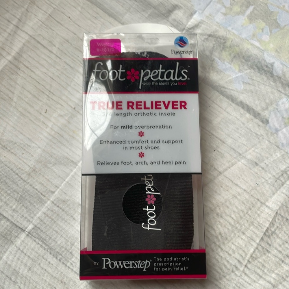 New in box foot insole